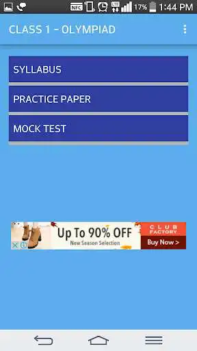 Play APK CLASS 1 - NSO [Science Olympiad]  and enjoy CLASS 1 - NSO [Science Olympiad] with UptoPlay com.olympiad.riddhima.class1_nso